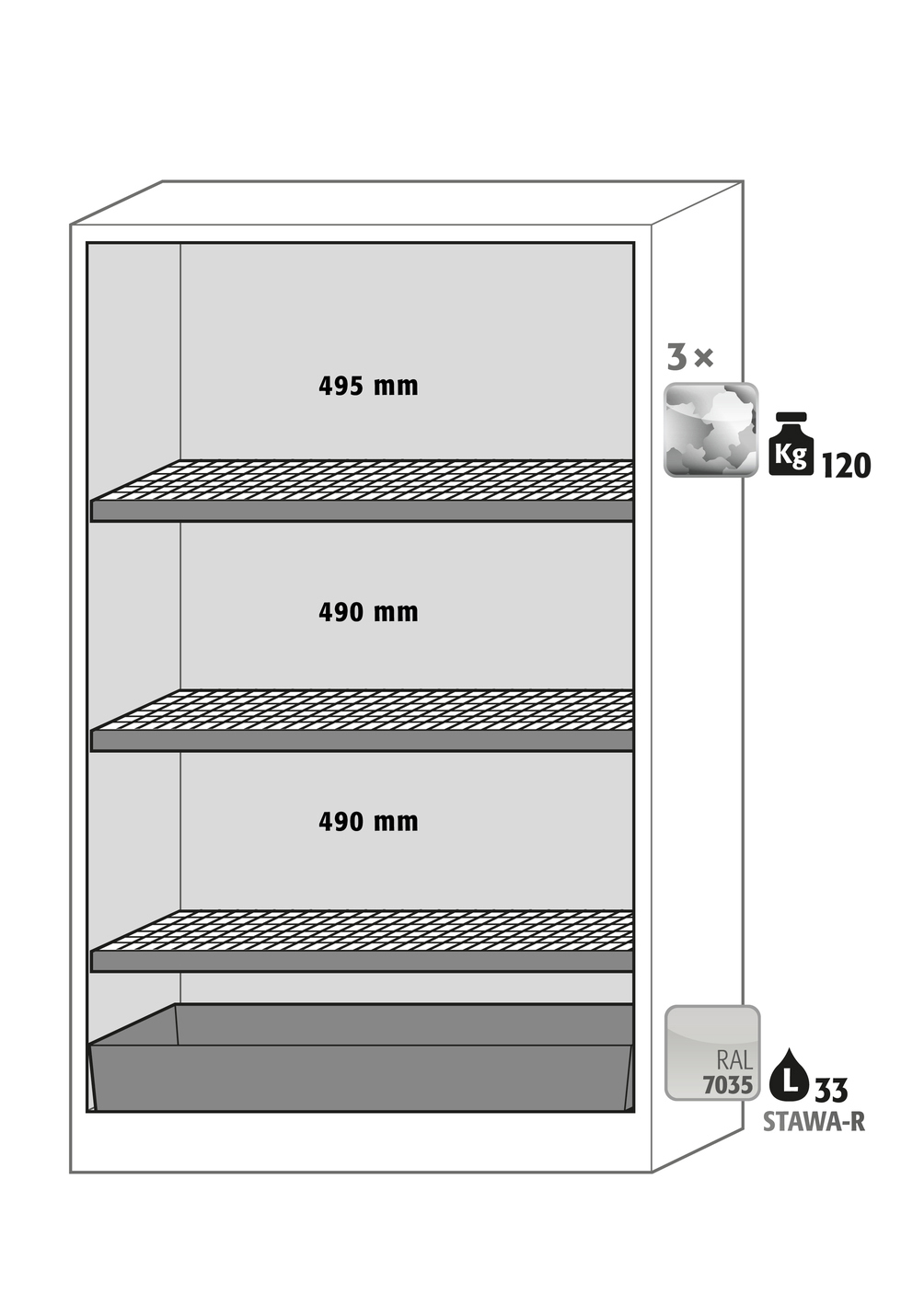 Abbildung der Inneneinrichtung