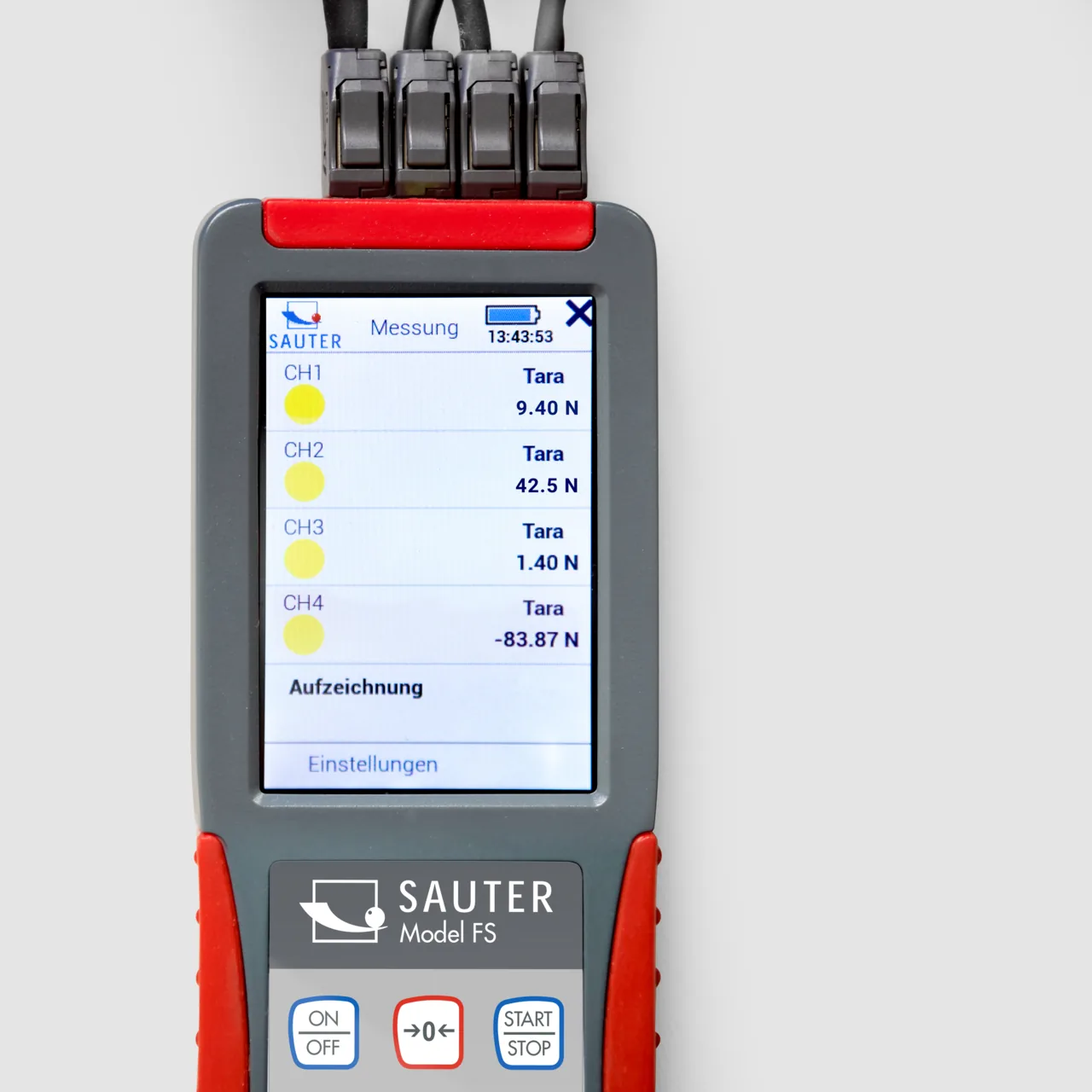 Digitales Kraftmessgerät SAUTER FS 4-100 Digitales Kraftmessgerät SAUTER FS 4-100