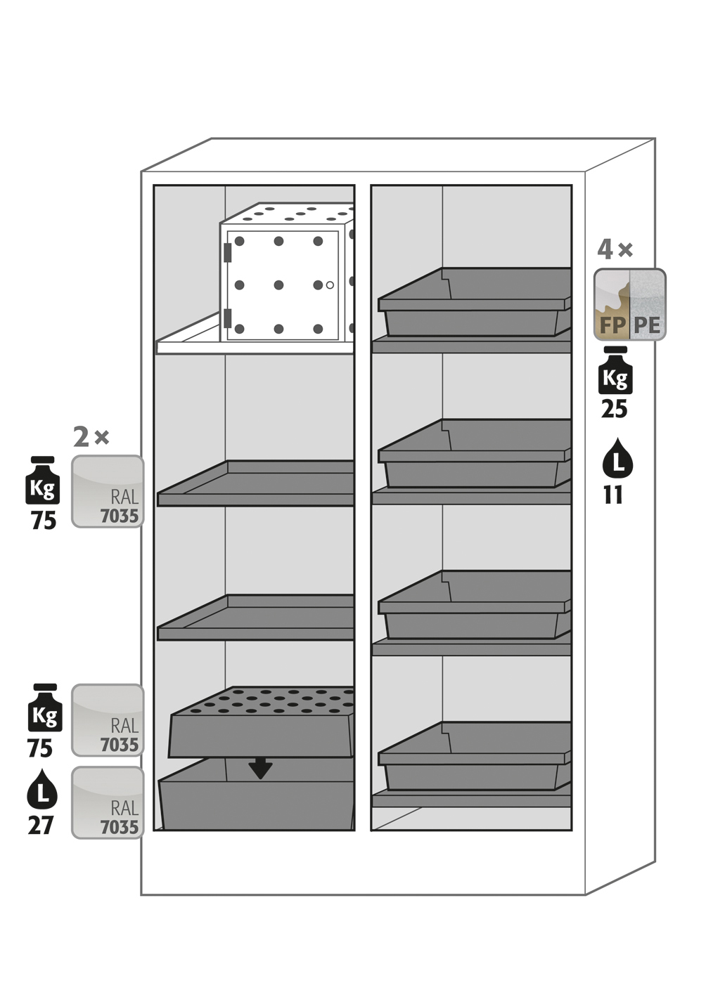 Abbildung der Inneneinrichtung Abbildung der Inneneinrichtung
