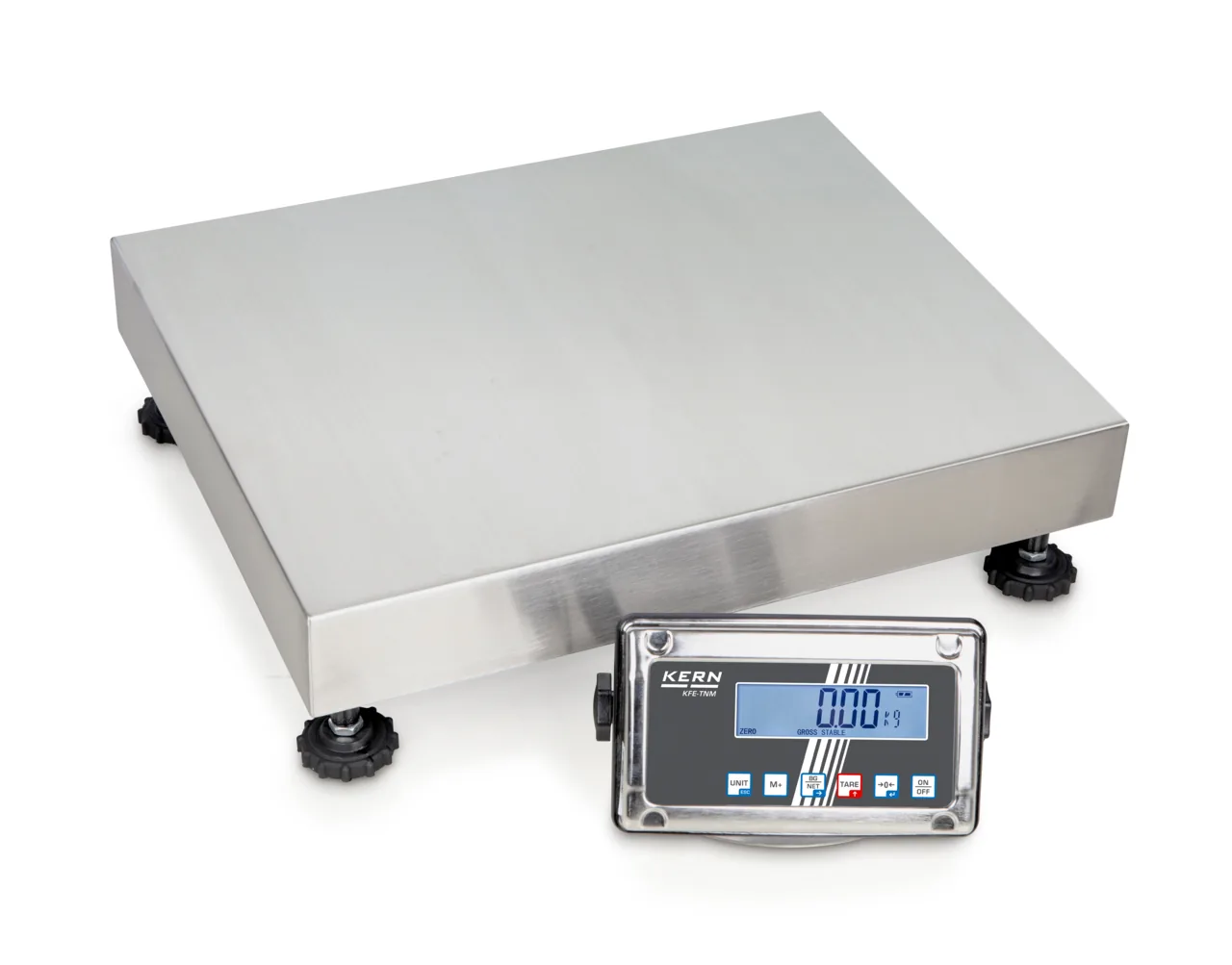 Plattformwaage mit Edelstahl-Auswertegerät KERN SFE 100K-2LNM