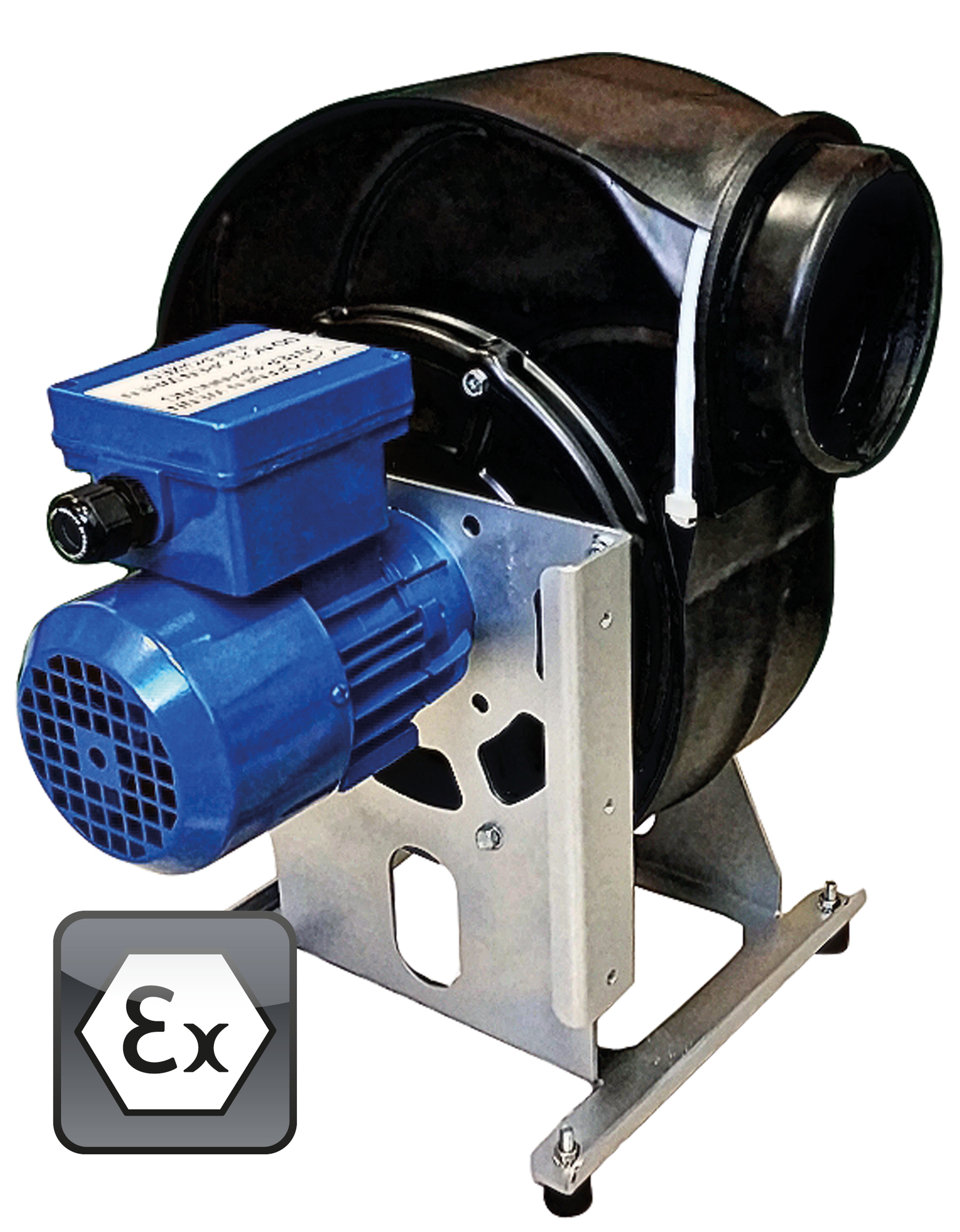 Ventilator, PP, Maße 360x350x430 mm