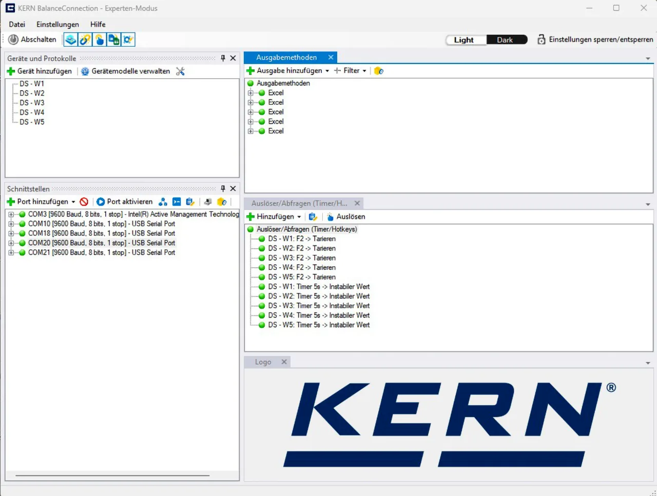 Software KERN BalanceConnection SCD-4.0-PRO-DL-AS05