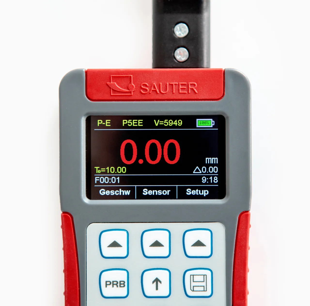 Ultraschall-Materialdickenmessgerät SAUTER TO 100-0.01EE