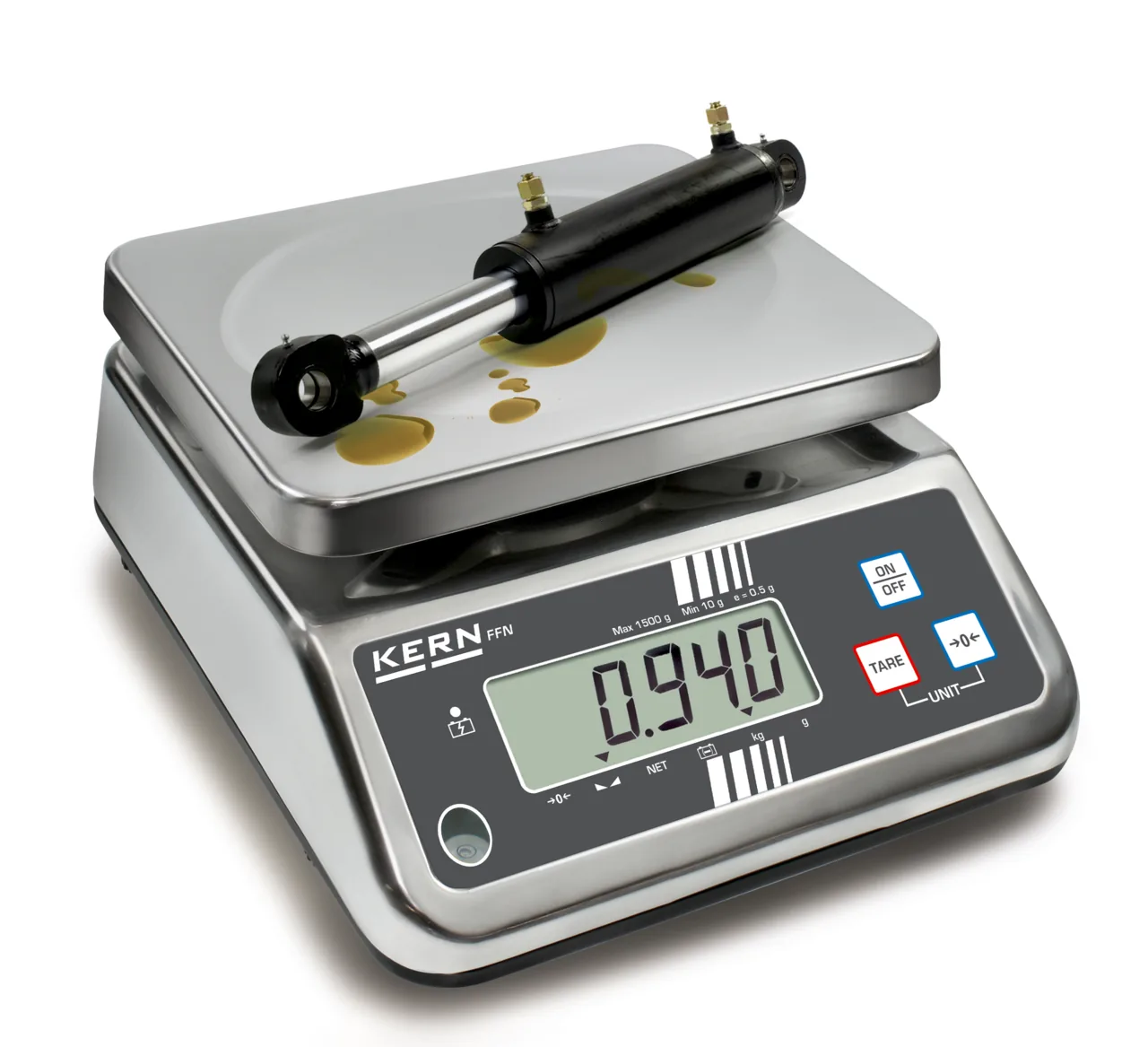 IP-geschützte Tischwaage KERN FFN 15K5IPM IP-geschützte Tischwaage KERN FFN 15K5IPM