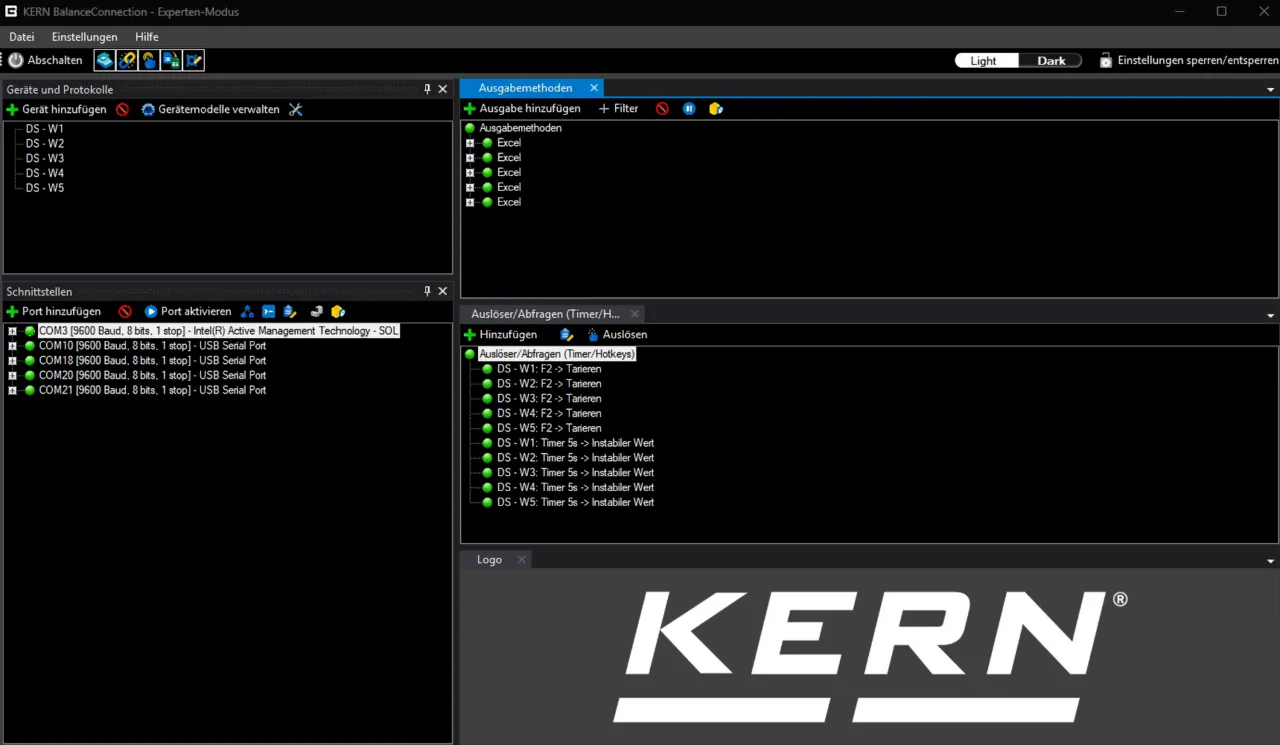 Software KERN BalanceConnection SCD-4.0-PRO-DL-AS05