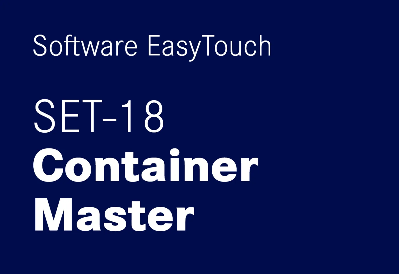 KERN EasyTouch SET-18 Container Master KERN EasyTouch SET-18 Container Master