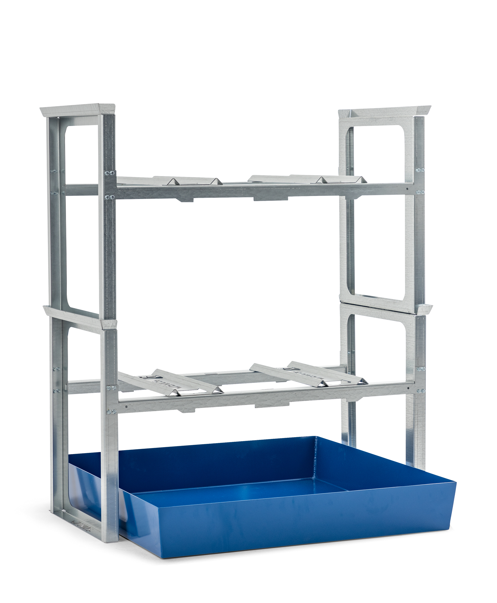 Abfüll-/Lagerstation, Stahl, für 4 x 200-L-Fass, Maße 1429x1210x1637 mm