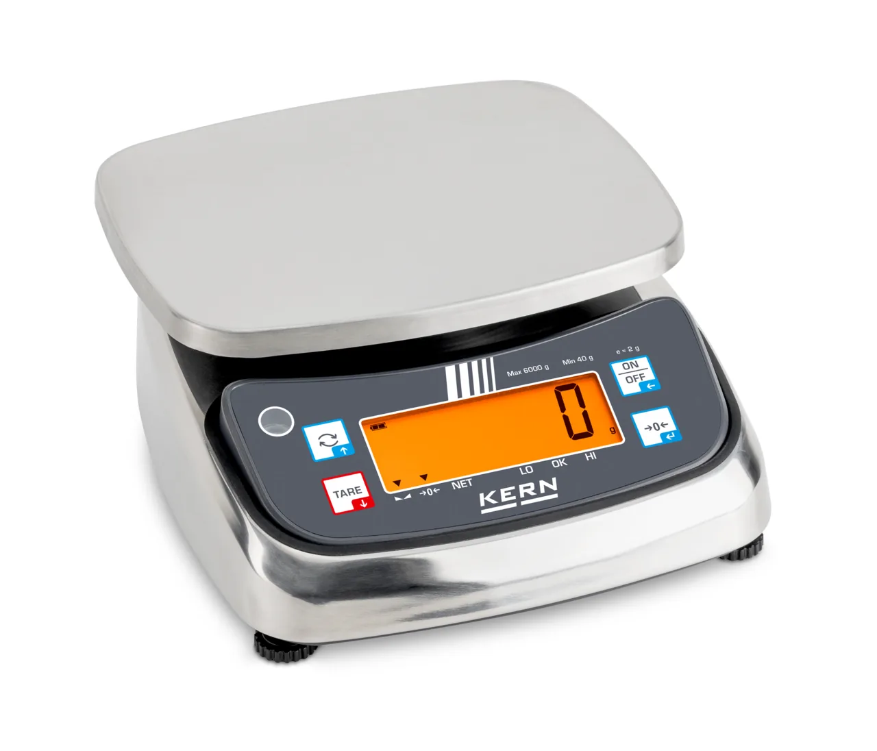 IP-geschützte Tischwaage KERN FPS 6K-3M