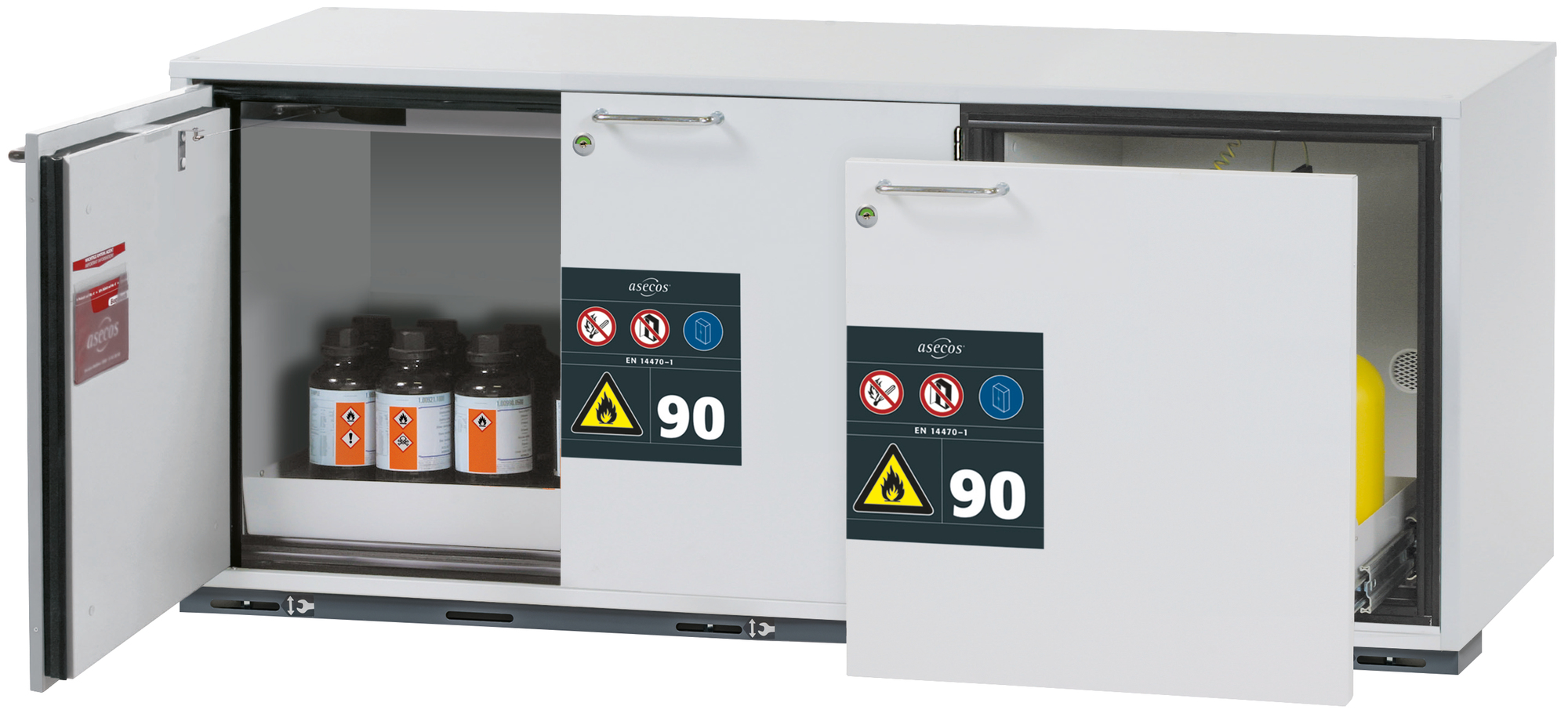 Sicherheitsunterbauschrank UB90.060.140.S2