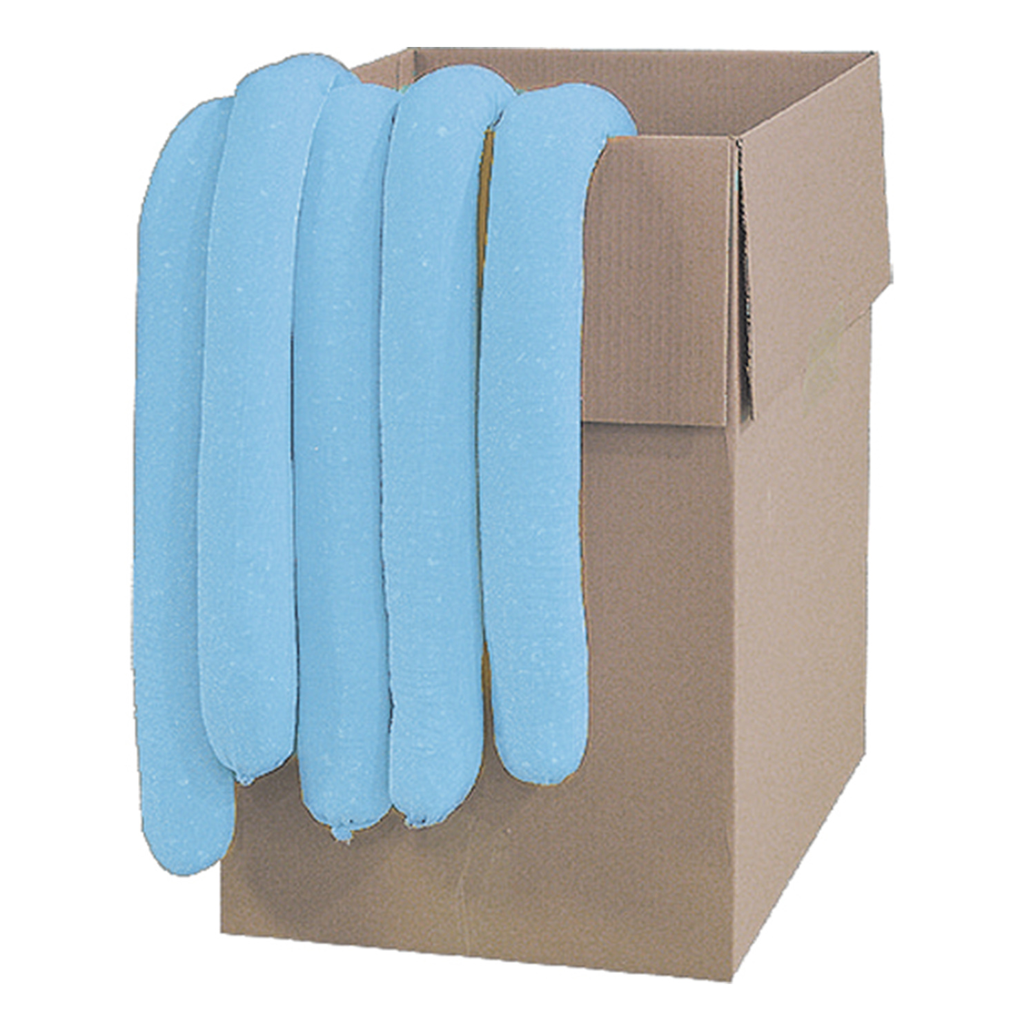 Sorbents Öl, Schlange, Blau, Maße 3 m x 75 mm