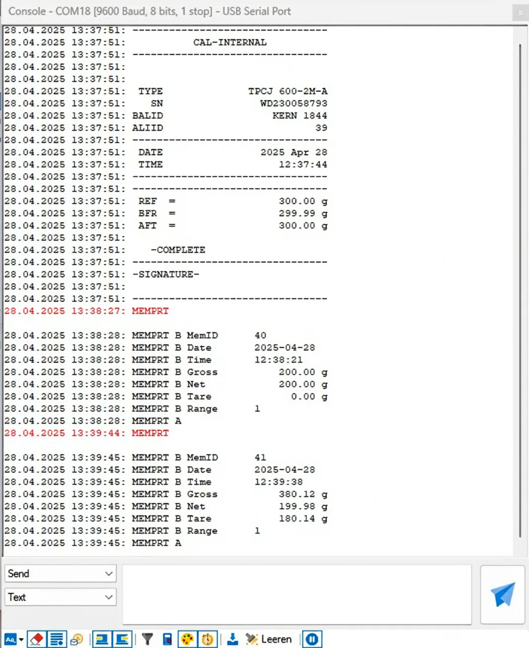 BalanceConnection Standard KERN SCD-4.0-DL