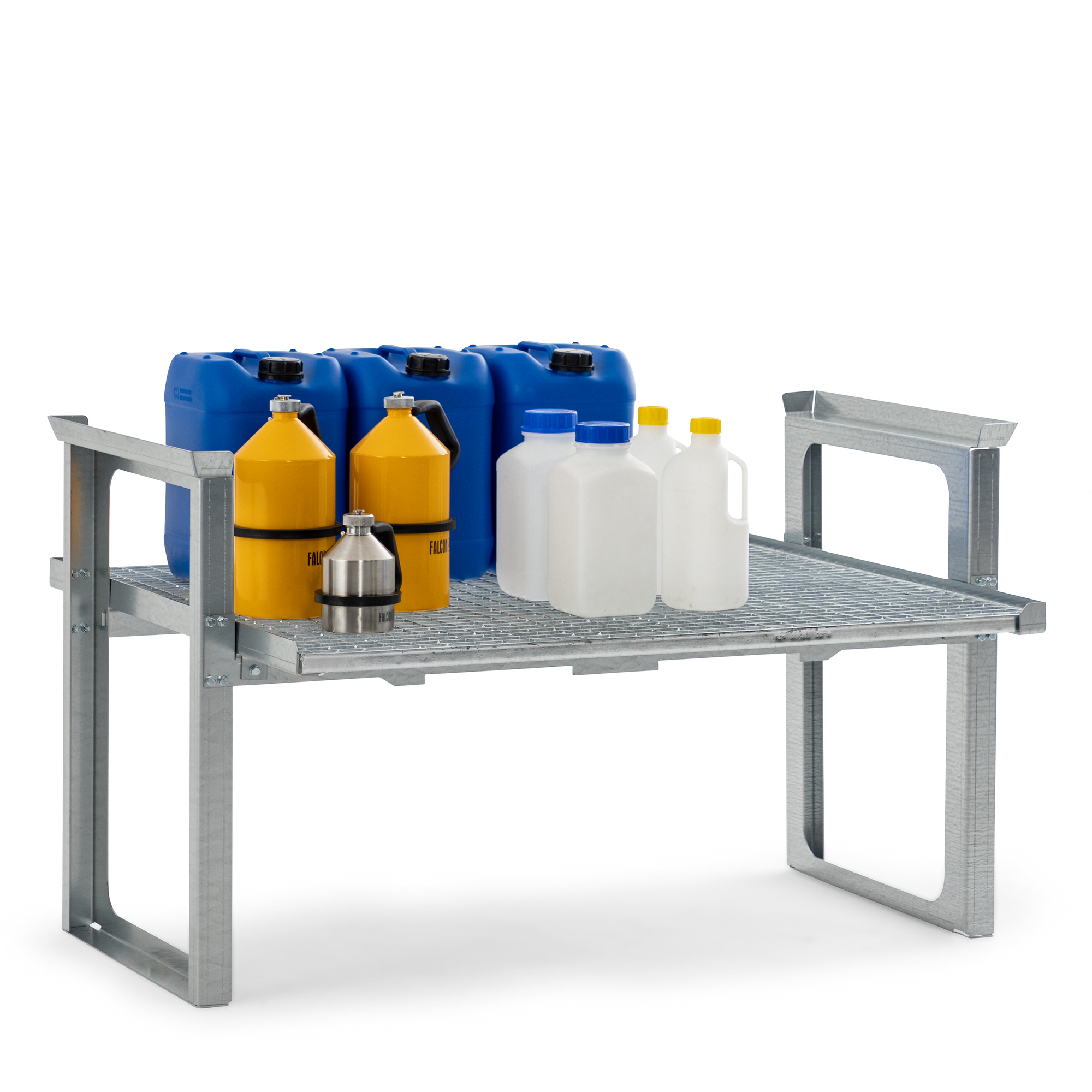 Stapelregal, verzinkter Stahl, für Kleingebinde, Maße 1429x1130x837 mm Stapelregal, verzinkter Stahl, für Kleingebinde, Maße 1429x1130x837 mm