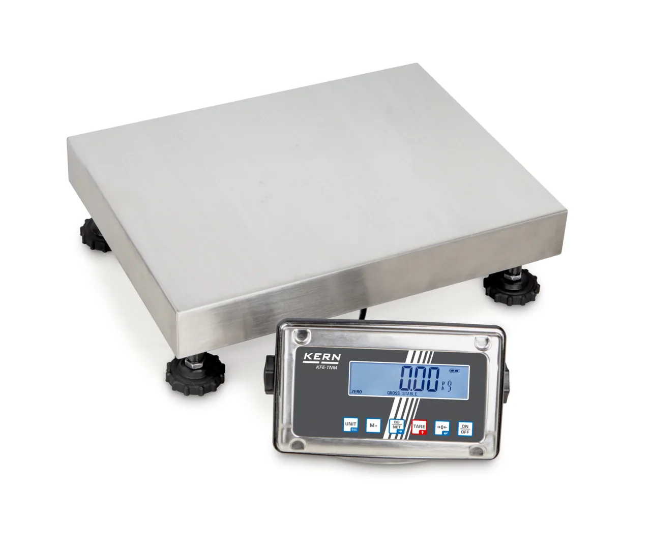Plattformwaage mit Edelstahl-Auswertegerät KERN SFE 10K-3LNM Plattformwaage mit Edelstahl-Auswertegerät KERN SFE 10K-3LNM