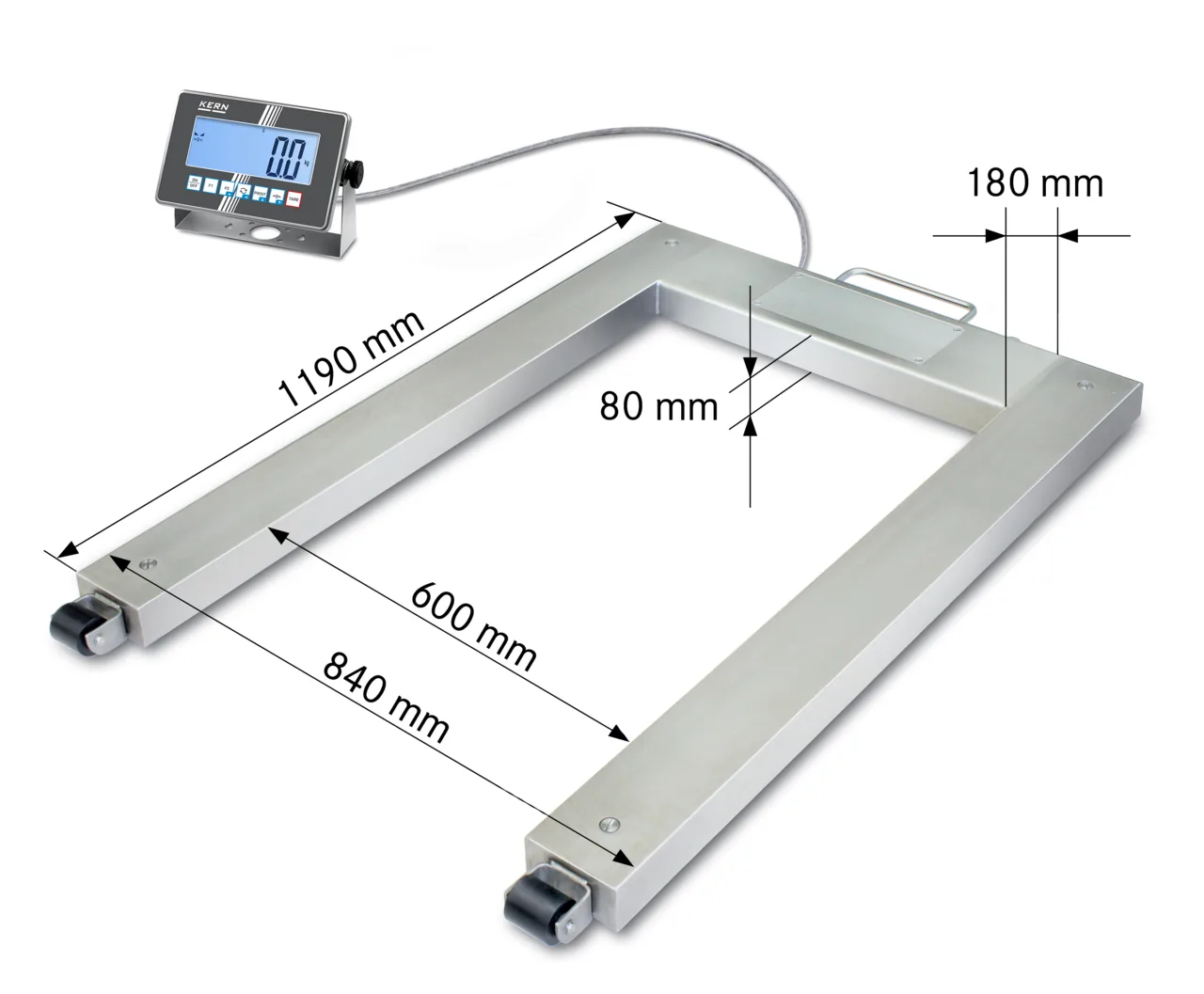 IoT-Line Palettenwaage KERN UXC 600K-1M