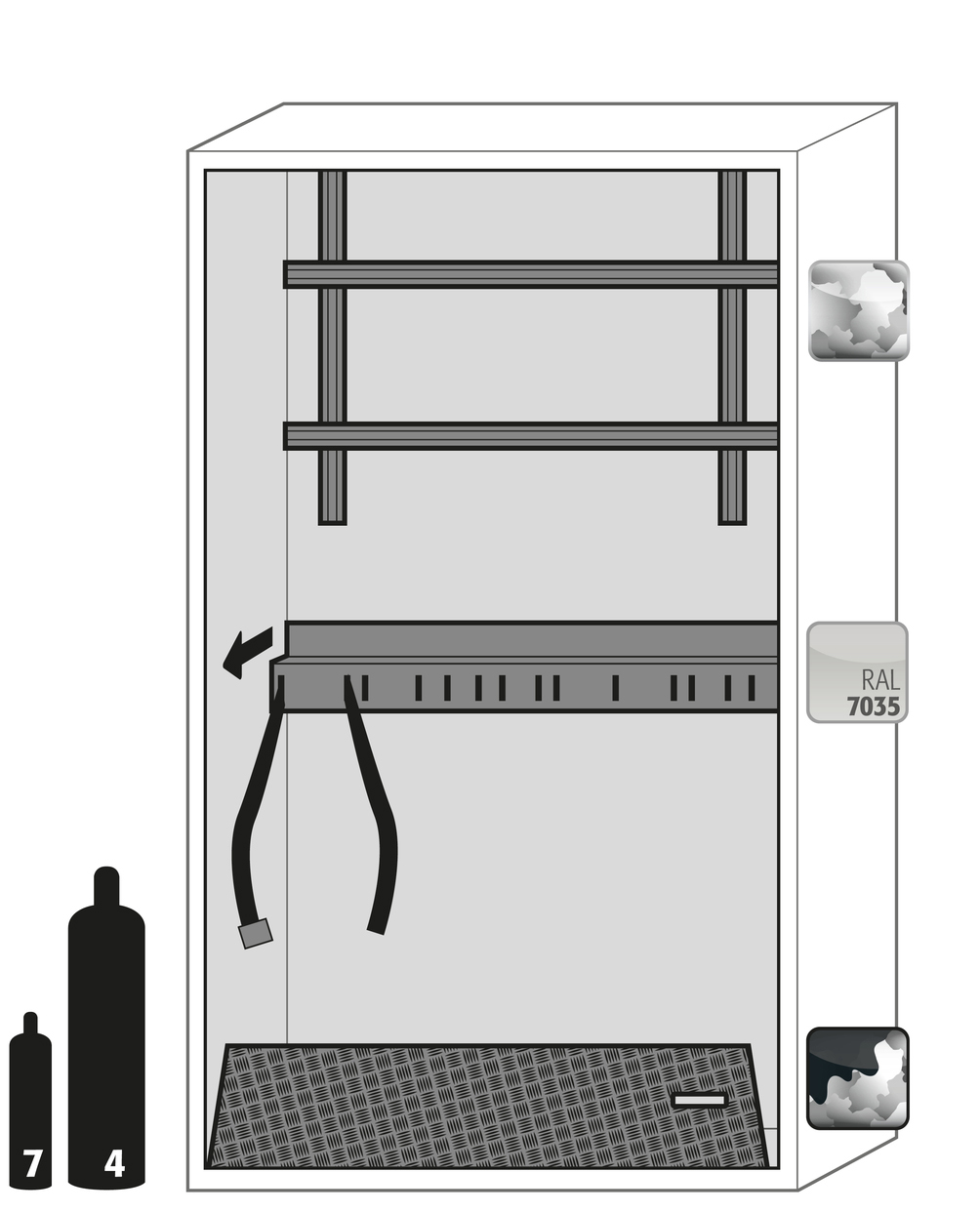 Abbildung der Inneneinrichtung Abbildung der Inneneinrichtung