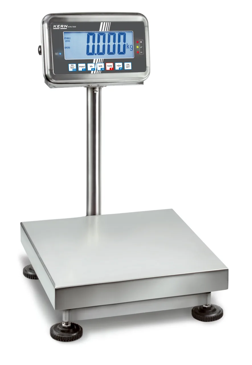 Edelstahl-Plattformwaage KERN SFB 100K10HIP Edelstahl-Plattformwaage KERN SFB 100K10HIP