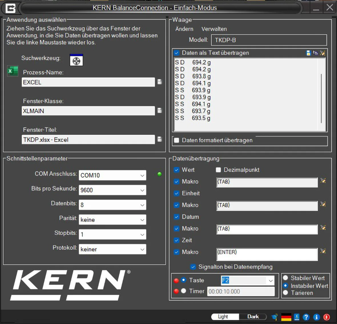 BalanceConnection Standard KERN SCD-4.0-DLS05 BalanceConnection Standard KERN SCD-4.0-DLS05