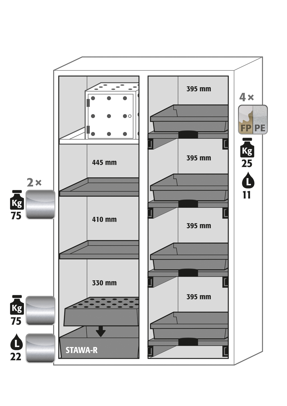 Abbildung der Inneneinrichtung Abbildung der Inneneinrichtung