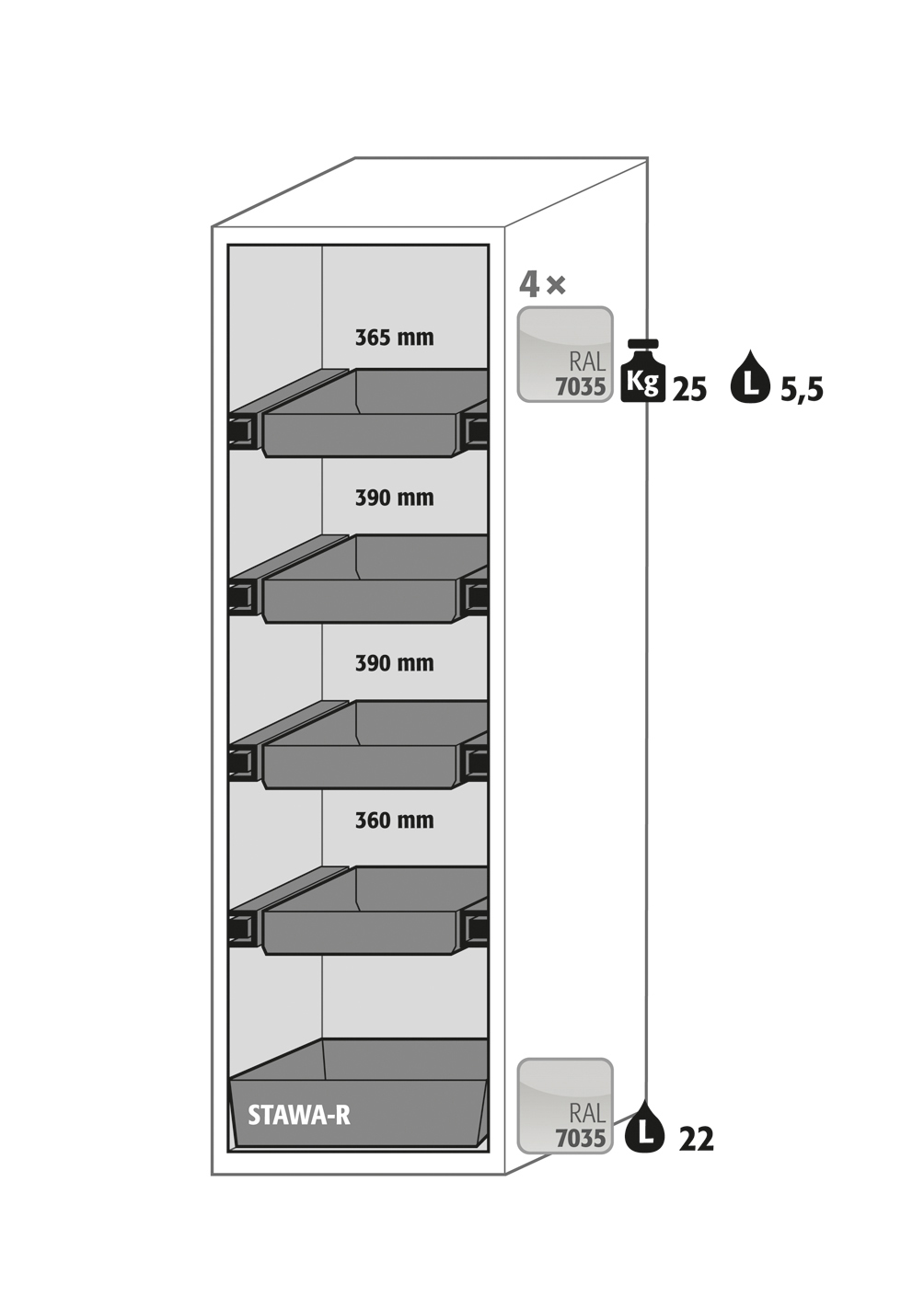 Abbildung der Inneneinrichtung Abbildung der Inneneinrichtung
