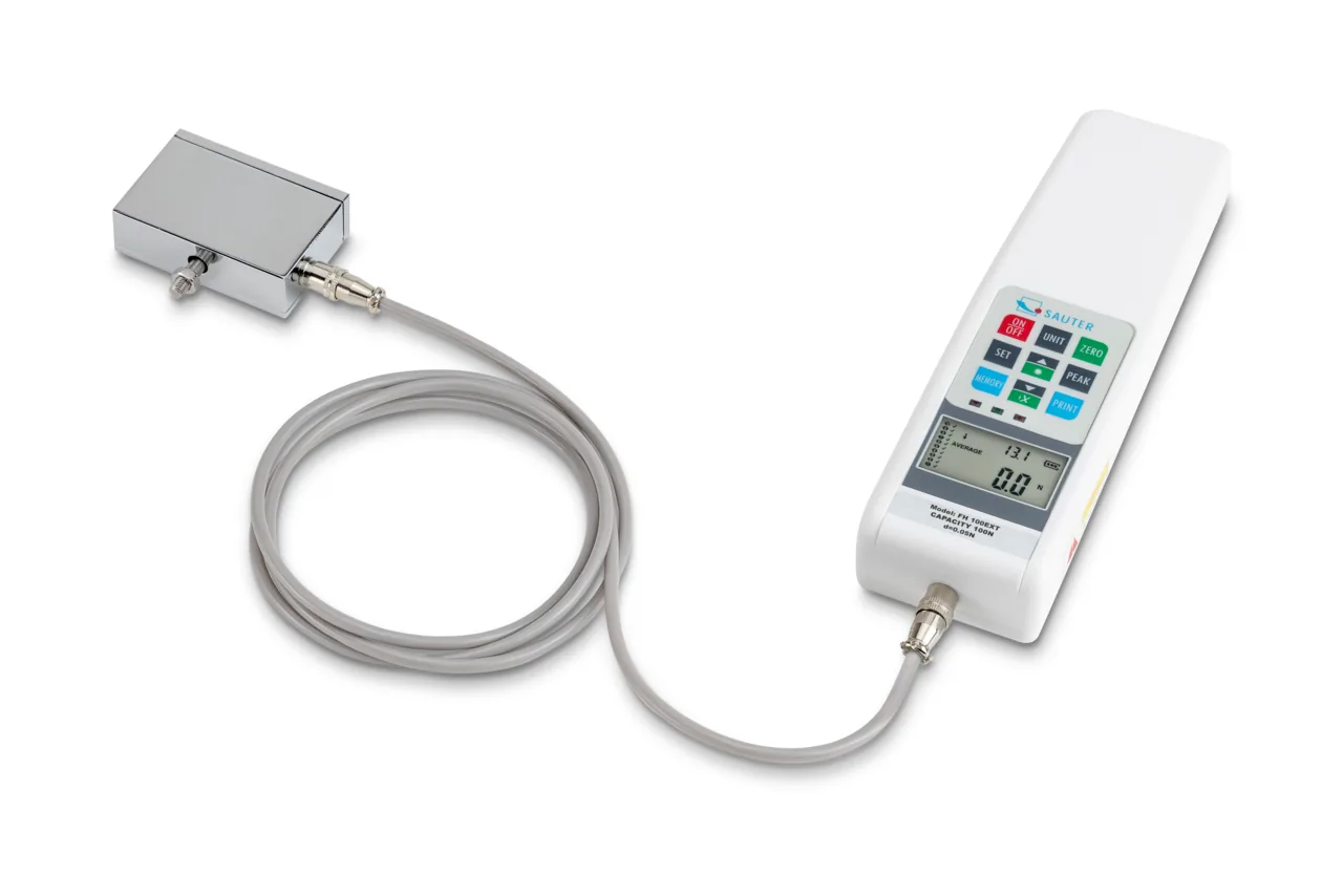 Digitales Kraftmessgerät mit externer Messzelle SAUTER FH 50 EXT Digitales Kraftmessgerät mit externer Messzelle SAUTER FH 50 EXT