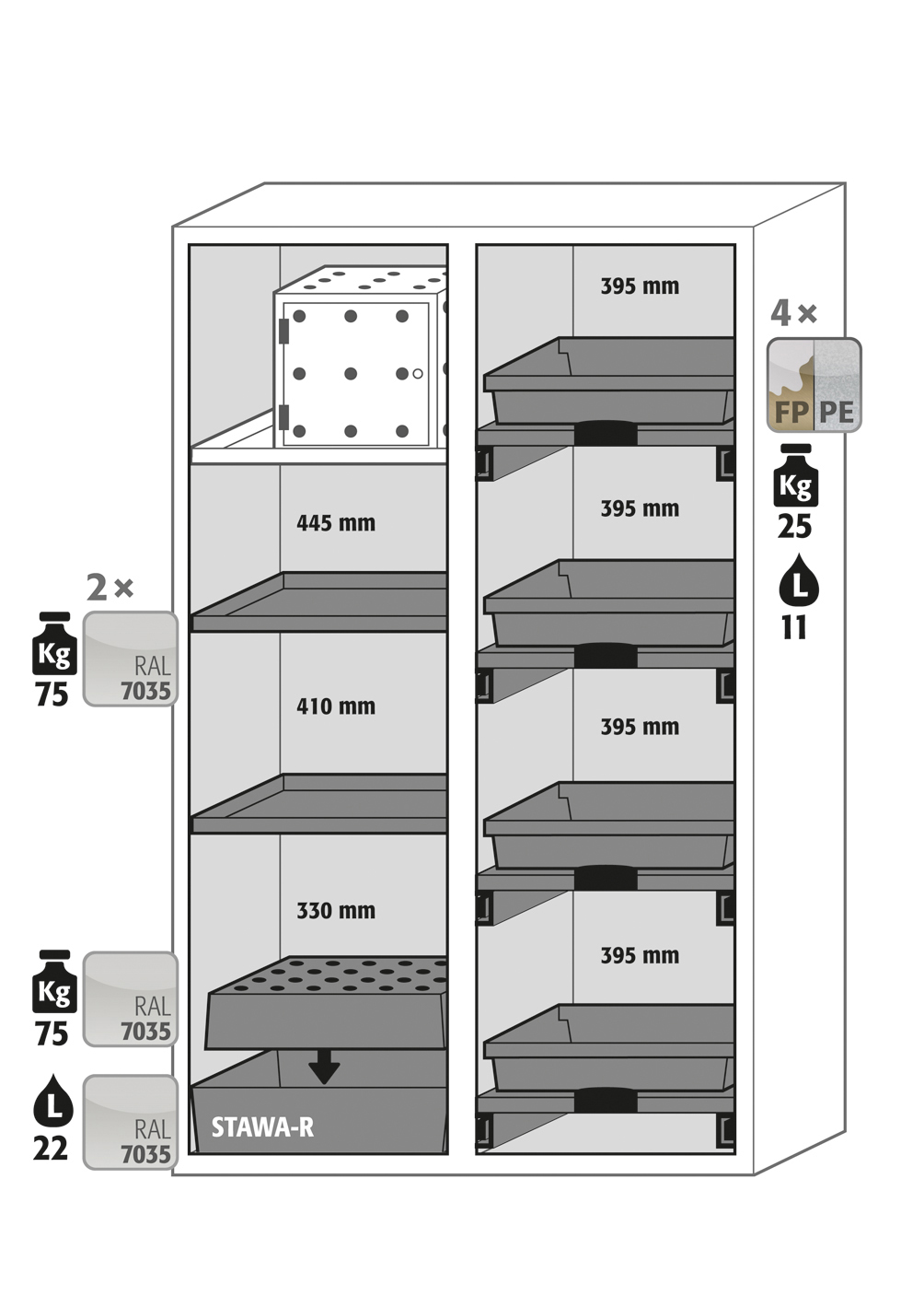 Abbildung der Inneneinrichtung Abbildung der Inneneinrichtung