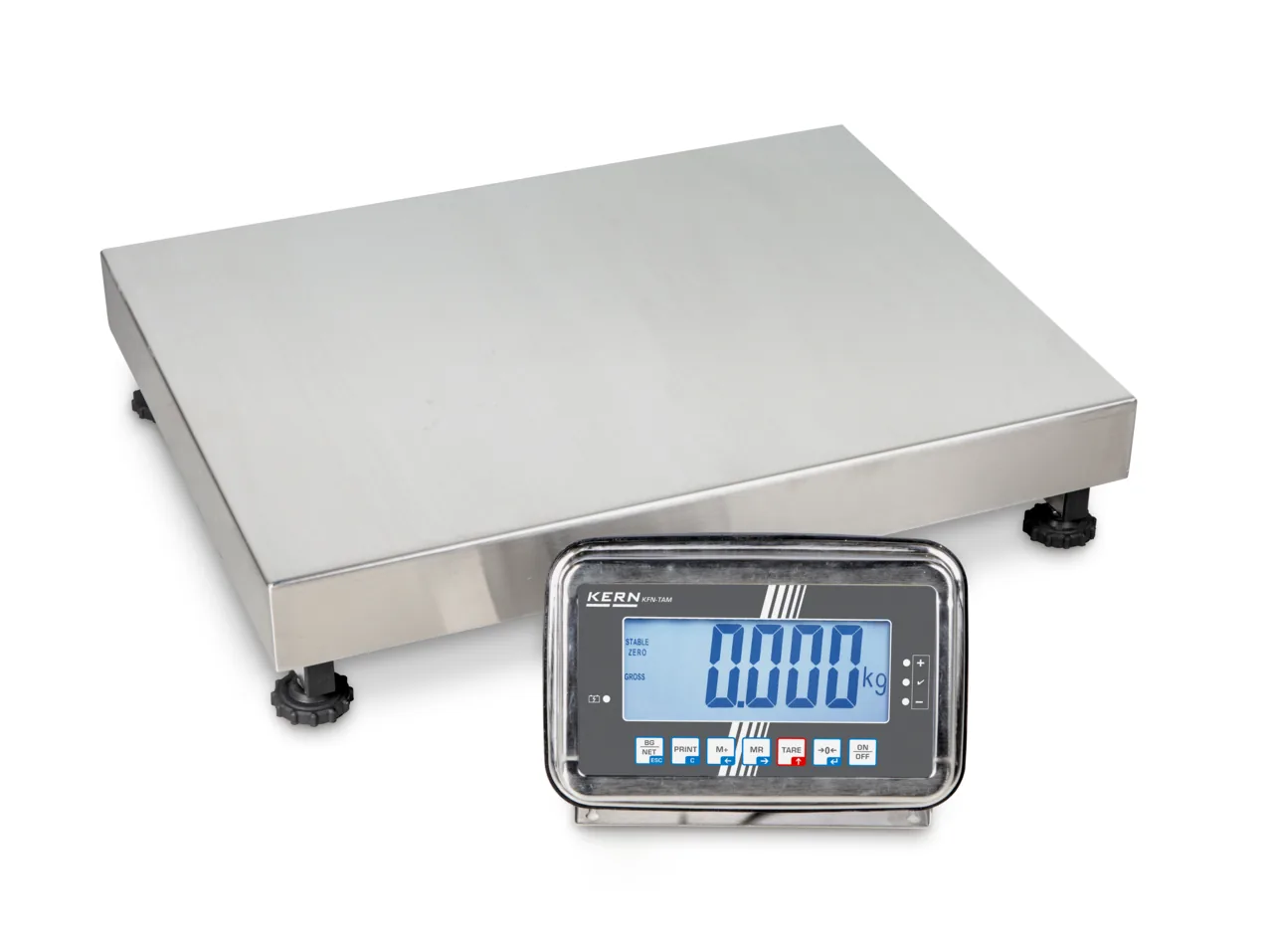 Edelstahl-Plattformwaage KERN SFB 100K-2XL Edelstahl-Plattformwaage KERN SFB 100K-2XL