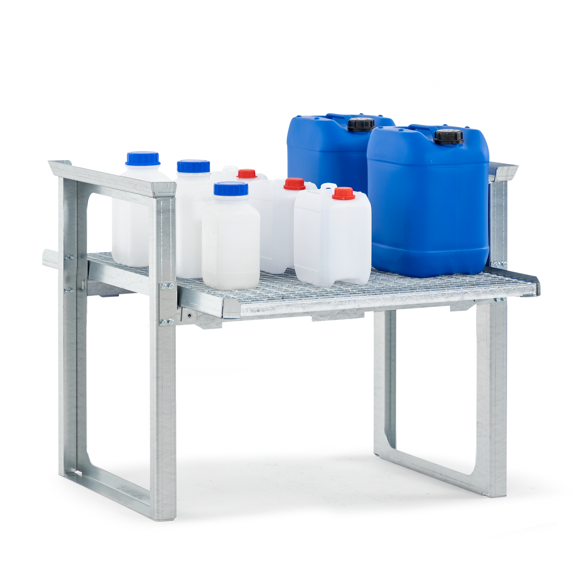 Stapelregal, verzinkter Stahl, für Kleingebinde, Maße 1049x1130x837 mm Stapelregal, verzinkter Stahl, für Kleingebinde, Maße 1049x1130x837 mm