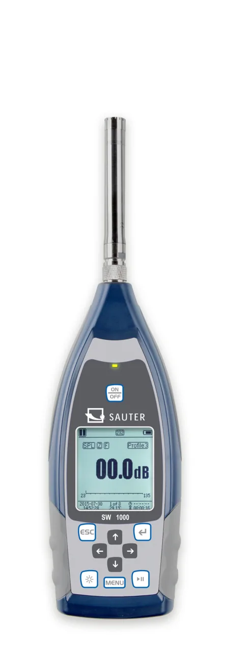 Schallpegelmessgerät SAUTER SW 1000 Schallpegelmessgerät SAUTER SW 1000