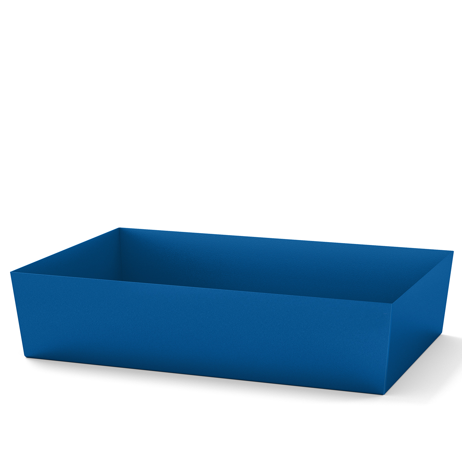 Auffangwanne, Stahl pulverbeschichtet Blau, für 1 x 200-L-Fass + Kleingebinde, Maße 815x1236x255 mm Auffangwanne, Stahl pulverbeschichtet Blau, für 1 x 200-L-Fass + Kleingebinde, Maße 815x1236x255 mm