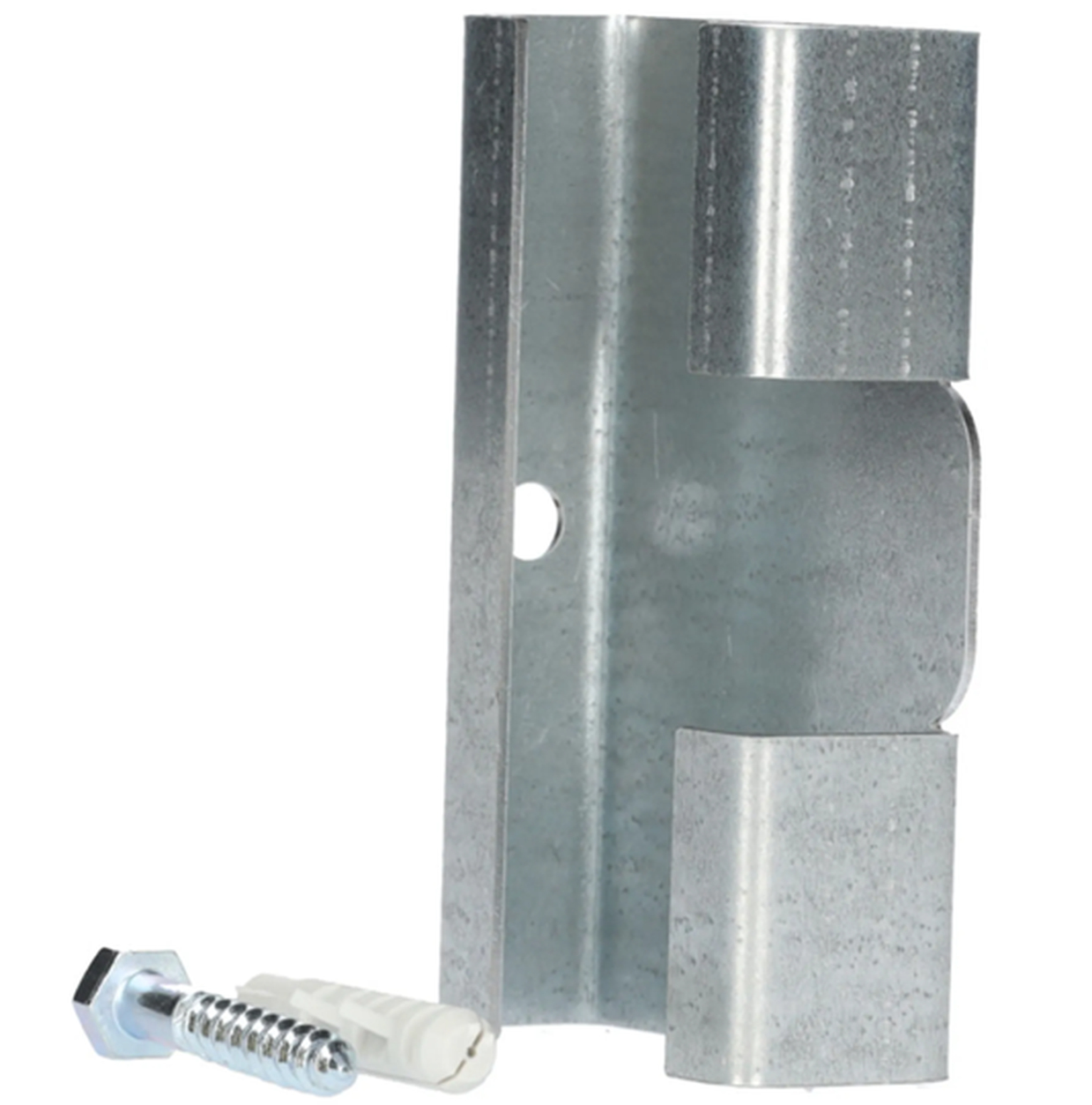 Distanzverbinder für Bodenelemente Höhe 78 mm, verzinkter Stahl, Maße 25x120x77 mm