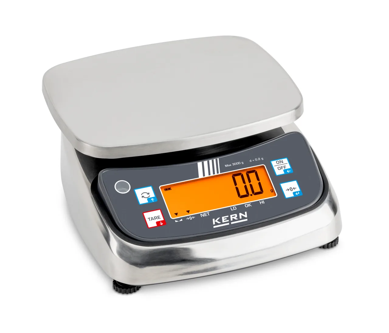 IP-geschützte Tischwaage KERN FPS 3K-4