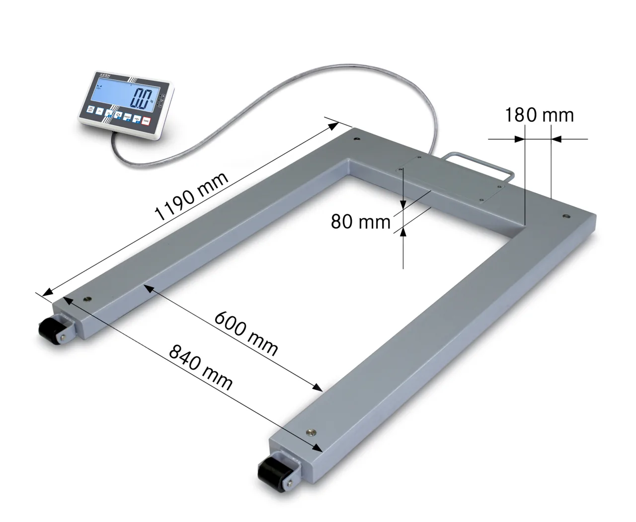 IoT-Line Palettenwaage KERN UFC 1.5T-4M